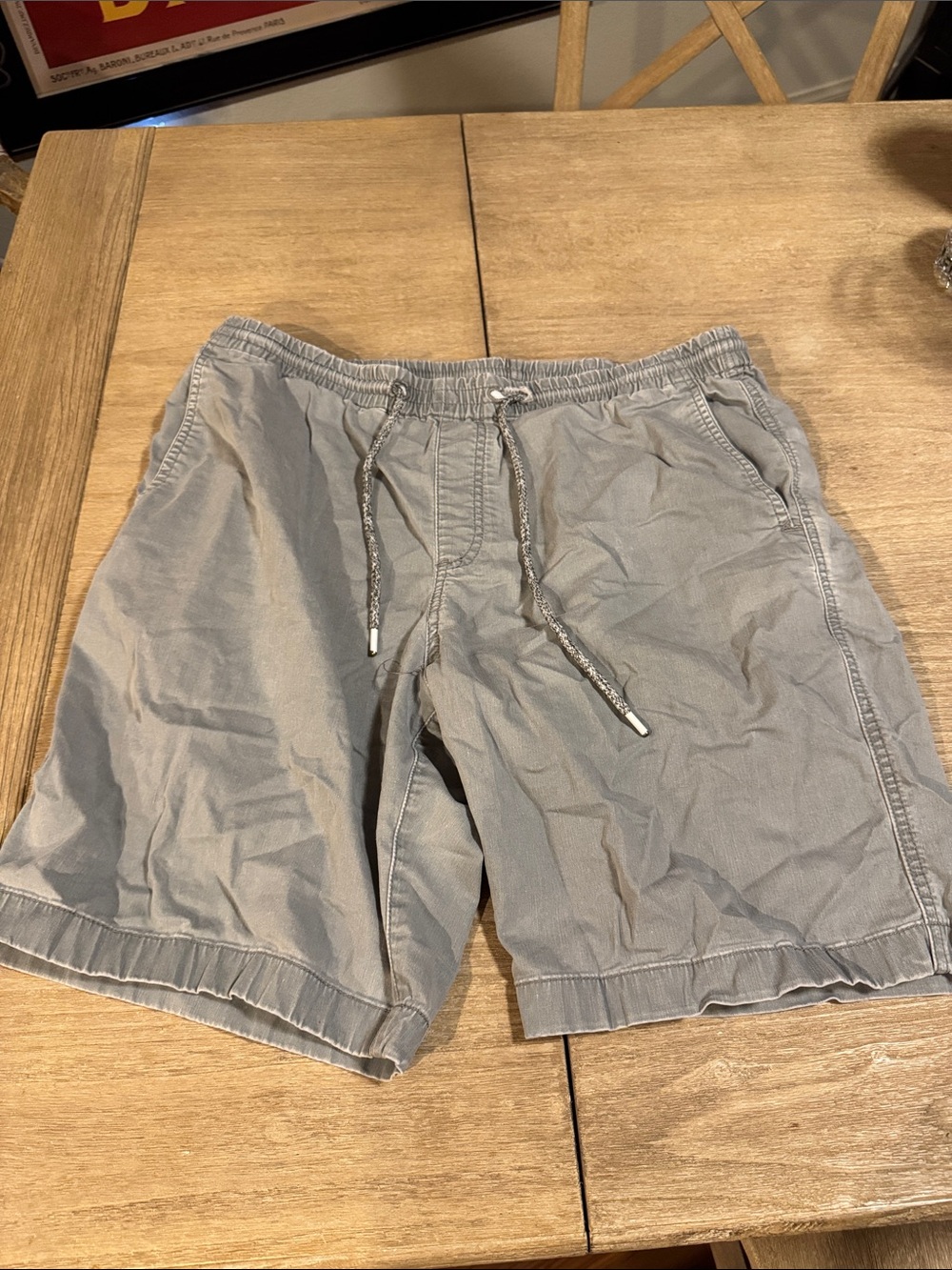 Tommy Bahama Drawstring Gray Shorts Large